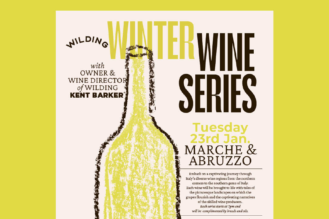 Winter Wine Series with Kent Barker at Wilding Experience